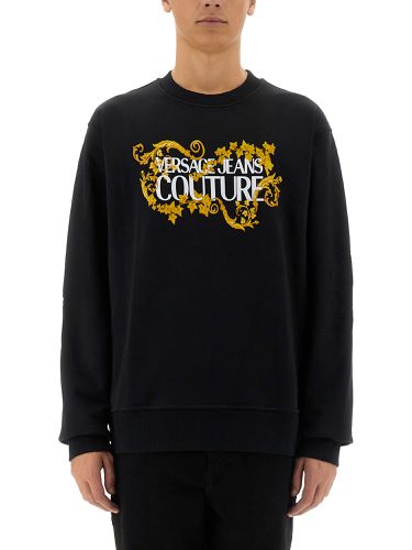 Sweatshirt with logo - versace jeans couture - Modalova