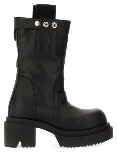 Rick owens leather boot - rick owens - Modalova