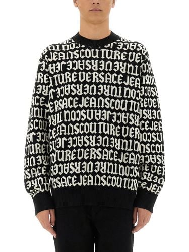 Logomania" jersey - versace jeans couture - Modalova