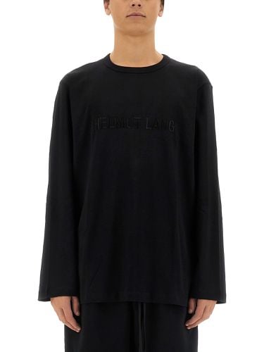 Helmut lang t-shirt with logo - helmut lang - Modalova