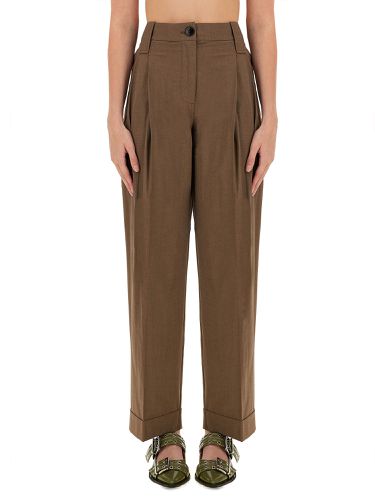 Ganni loose fit pants - ganni - Modalova