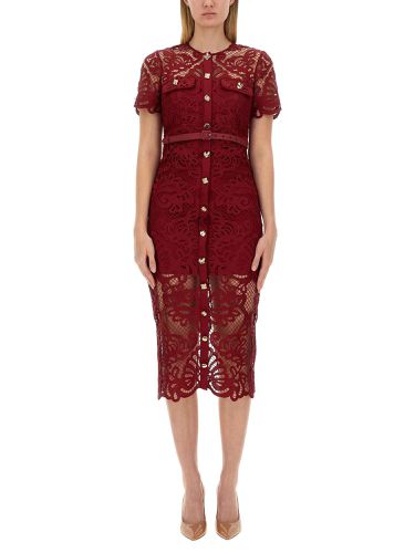 Self-portrait guipure lace dress - self-portrait - Modalova