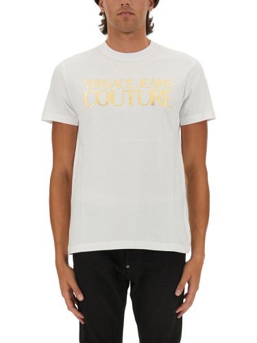 T-shirt with logo - versace jeans couture - Modalova