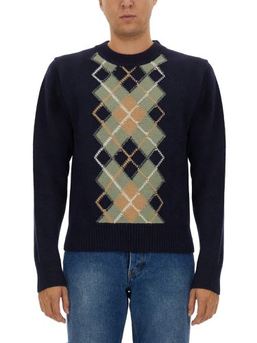 Ami paris wool and cashmere sweater - ami paris - Modalova