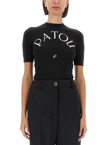 Patou jersey with logo - patou - Modalova