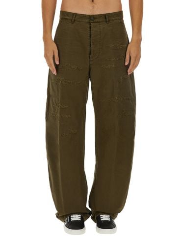 Dsquared ripped big chino pants - dsquared - Modalova