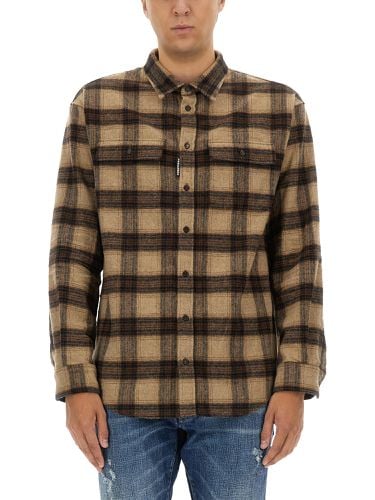 Dsquared plaid shirt - dsquared - Modalova