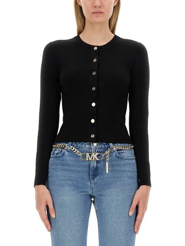 Wool cardigan - michael by michael kors - Modalova