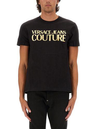 T-shirt with logo - versace jeans couture - Modalova