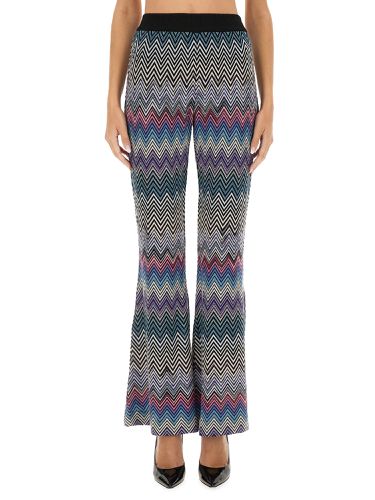 Missoni zig-zag flare pants - missoni - Modalova