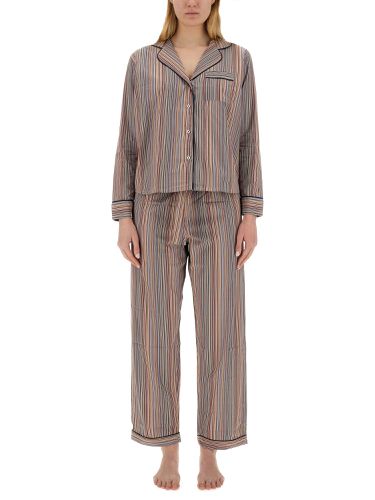 Striped pattern pajama set - paul smith - Modalova