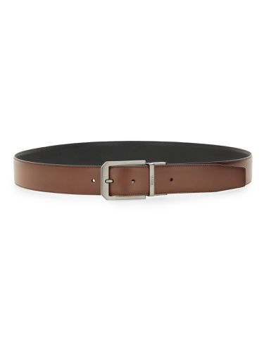 Zegna reversible leather belt - zegna - Modalova