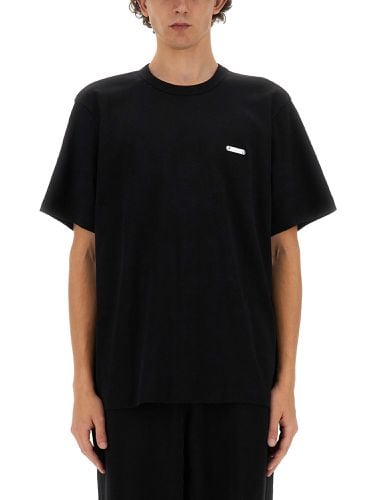 Helmut lang metal logo t-shirt - helmut lang - Modalova