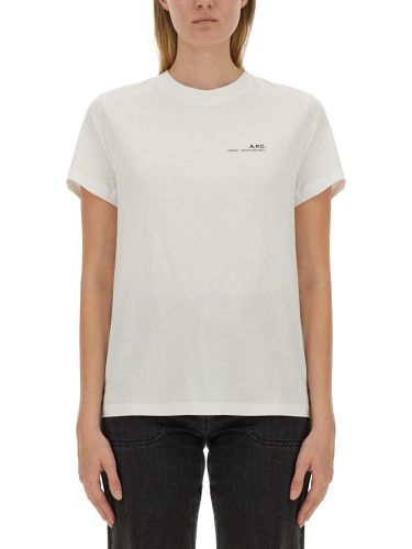 A. p.c. t-shirt with logo - a.p.c. - Modalova