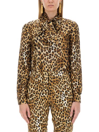 Moschino shirt with animal pattern - moschino - Modalova