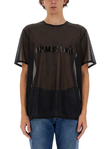 Helmut lang t-shirt with logo - helmut lang - Modalova