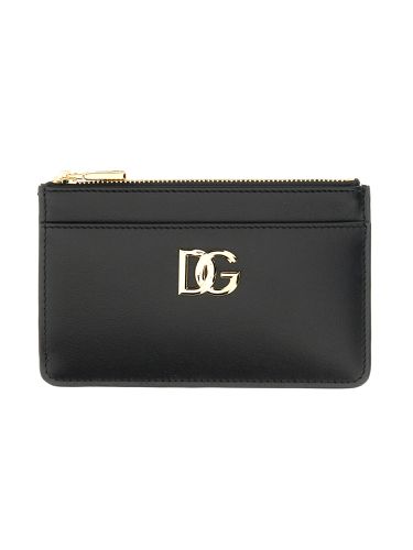 Dolce & gabbana leather card holder - dolce & gabbana - Modalova