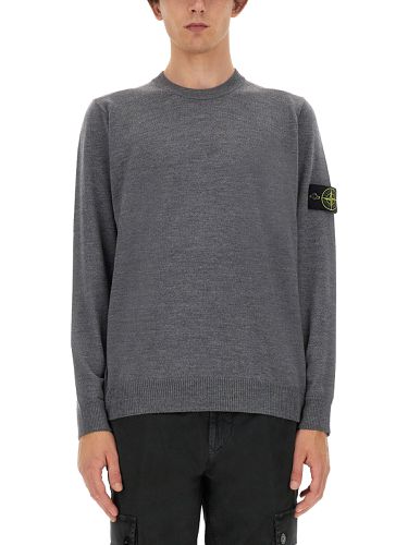 Stone island jersey with logo - stone island - Modalova