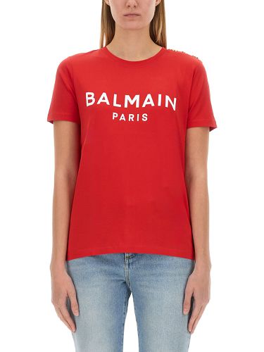 Balmain t-shirt with logo - balmain - Modalova