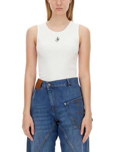 Top with logo embroidery - jw anderson - Modalova