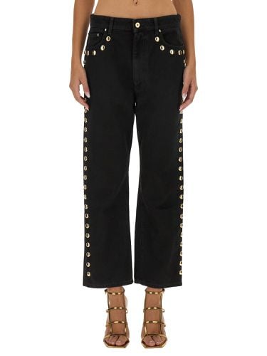 Rabanne jeans with studs - rabanne - Modalova