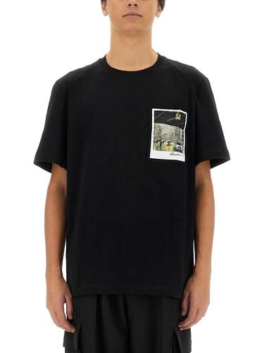 Helmut lang t-shirt with logo - helmut lang - Modalova