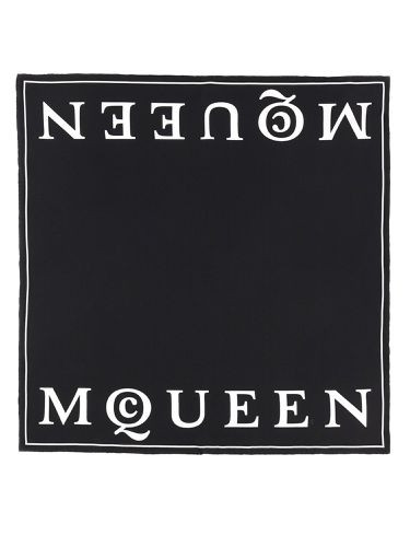 Alexander mcqueen silk scarf - alexander mcqueen - Modalova