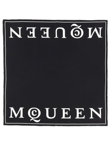 Alexander mcqueen silk scarf - alexander mcqueen - Modalova