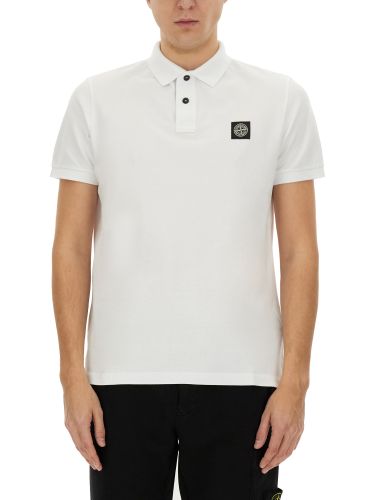 Stone island polo with logo - stone island - Modalova