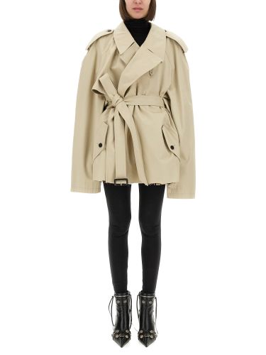 Balenciaga trench cropped - balenciaga - Modalova