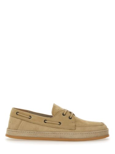 Hogan leather boat moccasin - hogan - Modalova