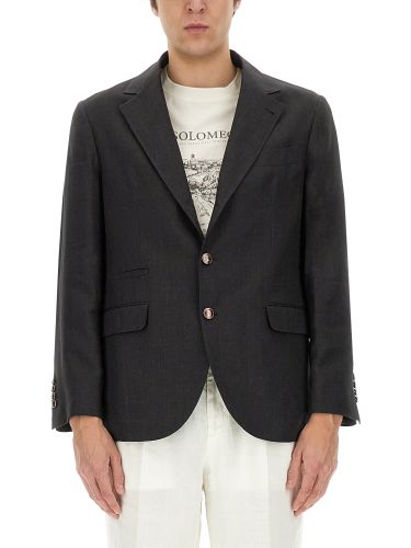 Single-breasted jacket - brunello cucinelli - Modalova