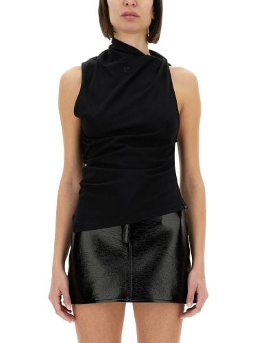 Courreges top twisted - courreges - Modalova