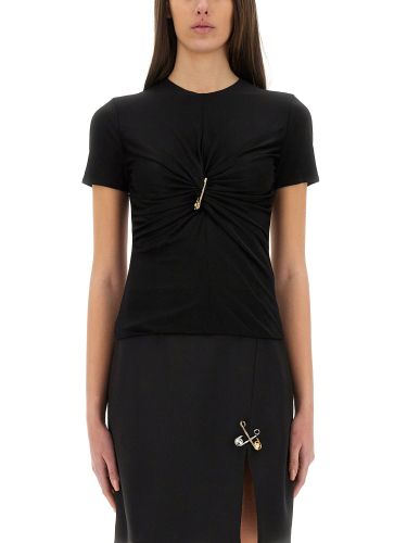 Versace "safety pin" curled top - versace - Modalova