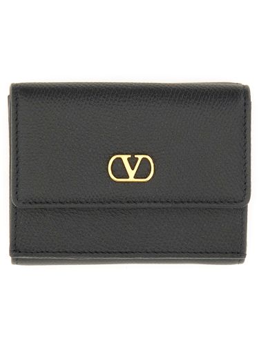 Vlogo signature" trifold wallet - valentino garavani - Modalova