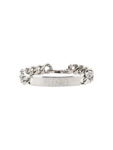 Mm6 maison margiela logo bracelet - mm6 maison margiela - Modalova