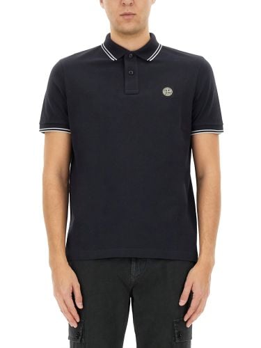 Stone island polo with logo - stone island - Modalova