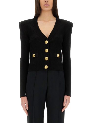 Balmain cropped cardigan - balmain - Modalova