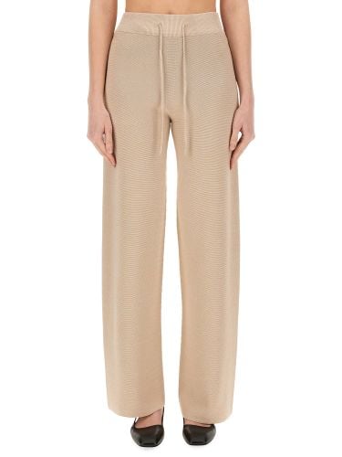 Organic cotton and lurex pants - fabiana filippi - Modalova