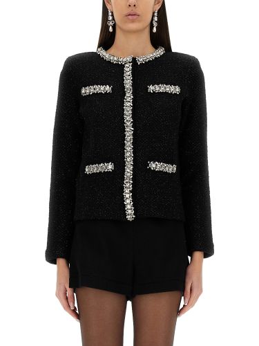 Knitted cardigan with sequins - self-portrait - Modalova