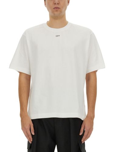 Off-white t-shirt with logo - off-white - Modalova