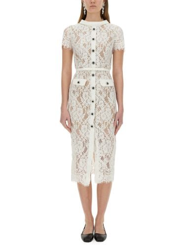 Self-portrait lace midi dress - self-portrait - Modalova