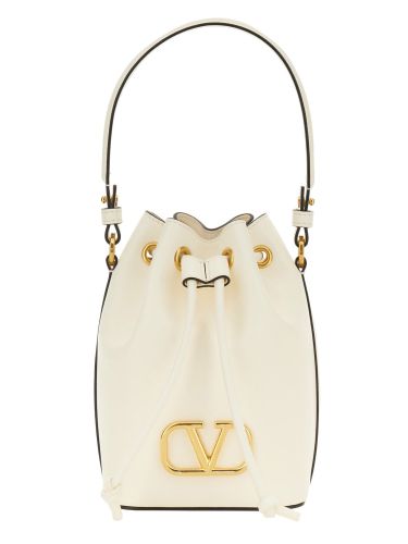 Vlogo singature" mini bucket bag - valentino garavani - Modalova