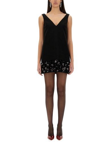 D sequined crepe mini dress - self-portrait - Modalova