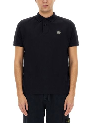 Stone island polo with logo - stone island - Modalova