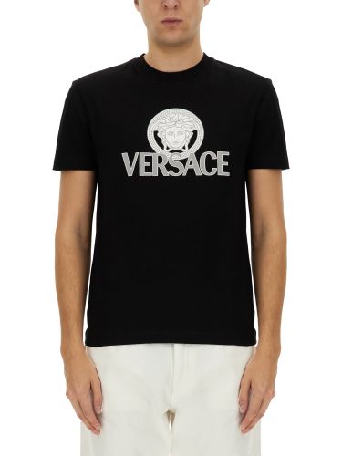 Versace jersey t-shirt - versace - Modalova