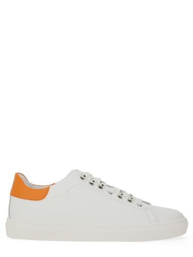 Moschino leather sneaker - moschino - Modalova