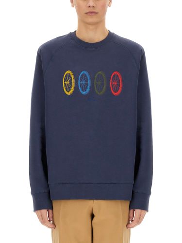 Bike wheel" sweatshirt - ps by paul smith - Modalova