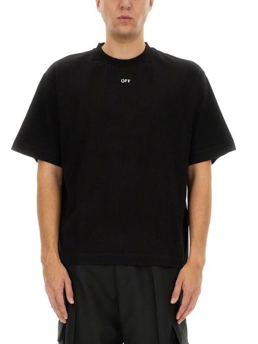 Off-white t-shirt with logo - off-white - Modalova