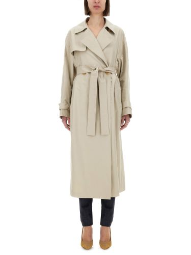 Max mara long "strench" trench coat - max mara - Modalova